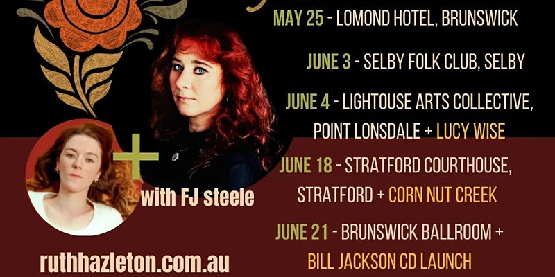 Ruth Hazleton with FJ Steele